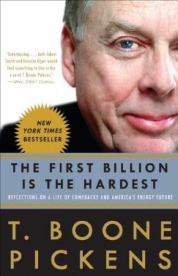  كتاب المليار الأول هو الأصعب لرائد الأعمال بون بيكينز