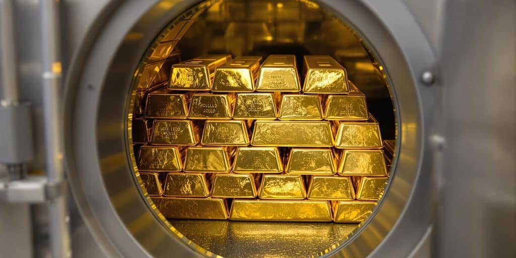 تكلفة تخزين الذهب عالميًا